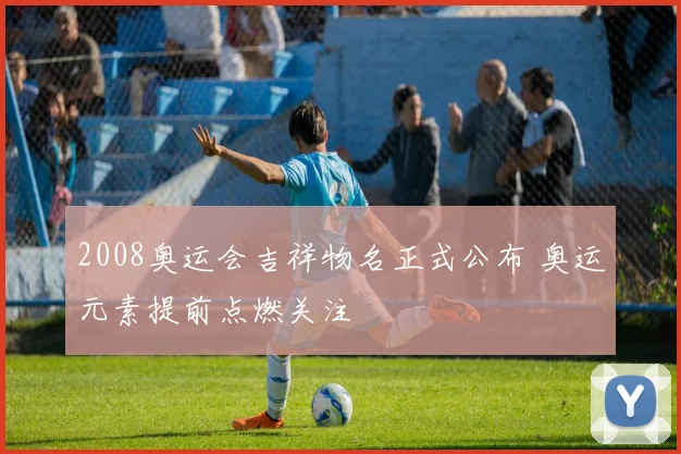 2008奥运会吉祥物名正式公布 奥运元素提前点燃关注
